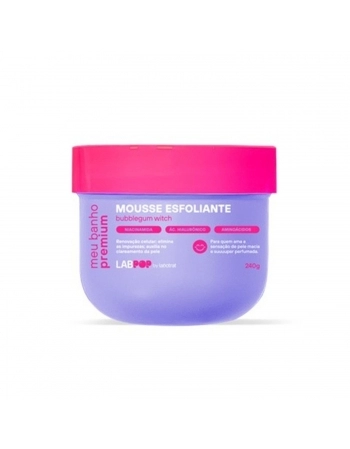 MOUSSE ESFOLIANTE LABOTRAT 240G LABPOP BUBBLEGUM WITCH