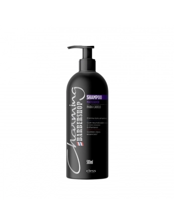 SHAMPOO CHARMING 500ML BARBERSHOP MATIZADOR
