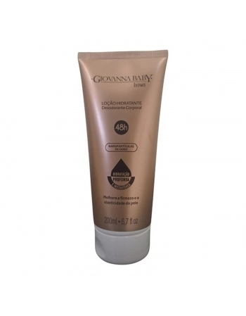 LOCAO HIDRATANTE CORPORAL GIOVANNA BABY 200ML BROWN