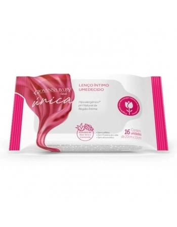 LENCO UMEDECIDO INTIMO GIOVANNA BABY 16 UNIDADES UNICA CLASSIC