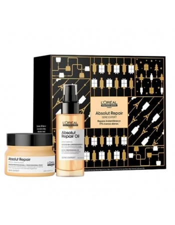 KIT MASCARA + OLEO LOREAL 250G/90ML ABSOLUT REPAIR