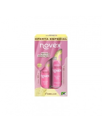 KIT SHAMPOO+CONDICIONADOR EMBELLEZE NOVEX 300ML RITUAL DORAMA TSUBAKI