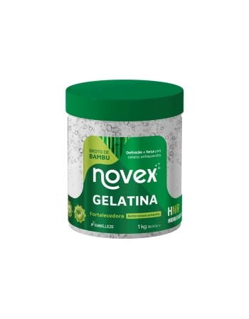 GELATINA EMBELLEZE NOVEX 1K BROTO DE BAMBU FORTALECEDORA