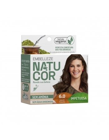 TINTURA NATUCOR 6.0 LOURO ESCURO