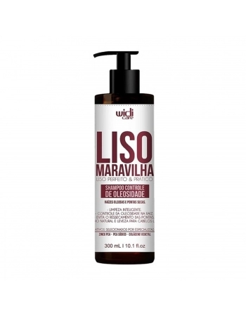 SHAMPOO WIDI CARE 300ML LISO MARAVILHA CONTROL OLEOSIDADE