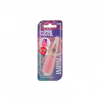 ESMALTE IMPALA (IM)PREVISIVEL DUO COLOR REALISTA/FANFIQUEIRA COM BLISTER 963