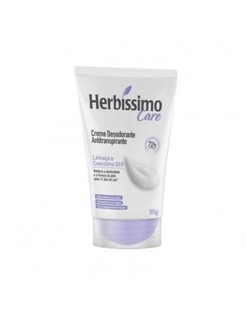 DESODORANTE CREME BISNAGA HERBISSIMO 55G LINHACA/COEZIMA