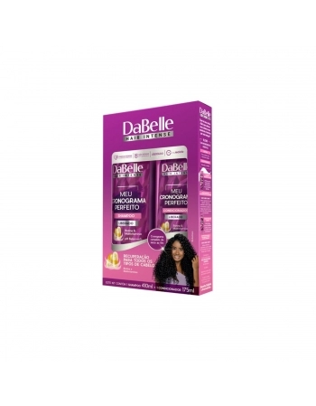 KIT SHAMPOO+CONDICIONADOR DABELLE 410/175ML MEU CRONO PERFEITO