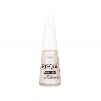 ESMALTE RISQUE CINTILANTE NOVA COR LA VEM OUTRA PEROLA SB