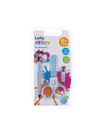 KIT MANICURE LOLLY NENNY 7321 01 M BLISTER AZUL