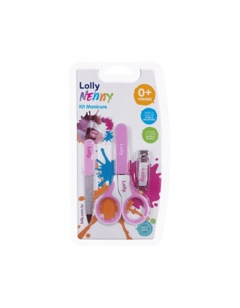 KIT MANICURE LOLLY NENNY 7321 01 F BLISTER ROSA