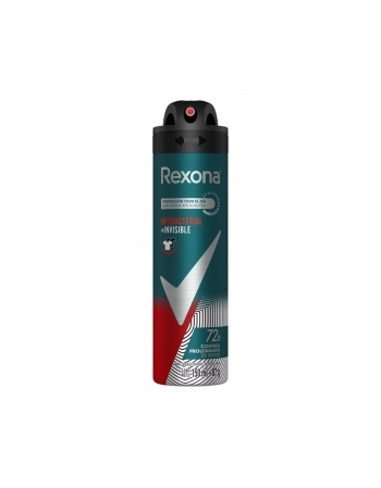 DESODORANTE AEROSOL REXONA MASCULINO 150ML ANTIBAC INVISIBLE