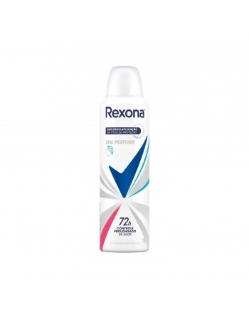 DESODORANTE AEROSOL REXONA FEMININO 150ML SEM PERFUME