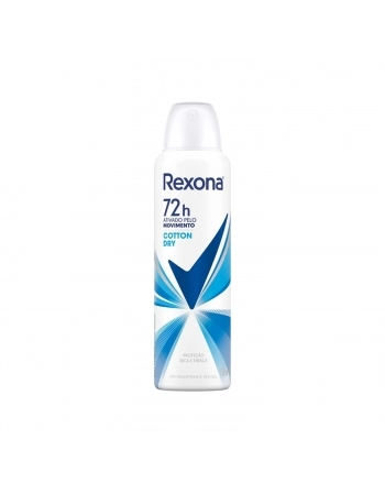 DESODORANTE AEROSOL REXONA FEMININO 150ML COTTON DRY