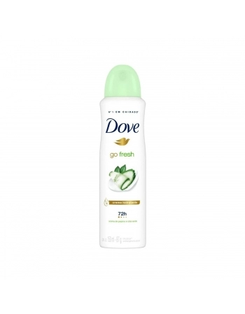 DESODORANTE AEROSOL DOVE FEMININO 150ML GO FRESH