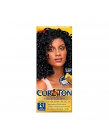TINTURA NIELY COR&TON KIT 2.1 PRETO JABUTICABA