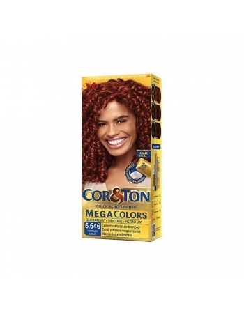 TINTURA NIELY COR&TON KIT 6.646 VERMELHO CEREJA