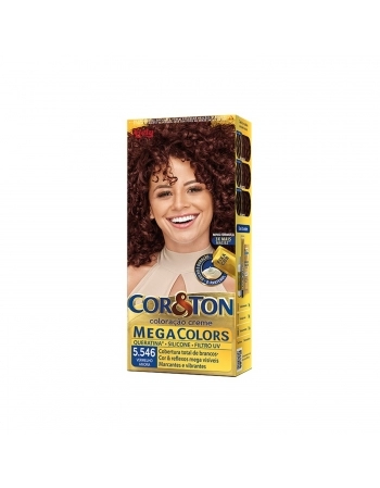 TINTURA NIELY COR&TON KIT 5.546 VERMELHO AMORA