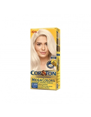 TINTURA NIELY COR&TON KIT 12.891 LOIRO SUPER PEROLA