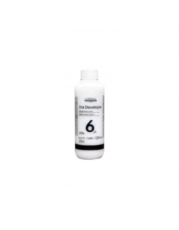 AGUA OXIGENADA LOREAL DIA DEVELOPER 6V 120ML REVELADOR