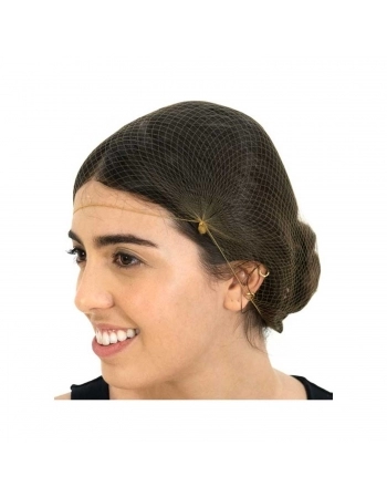 REDE PARA CABELO SANTA CLARA FINA CASTANHO CLARO 2 UNIDADES 356