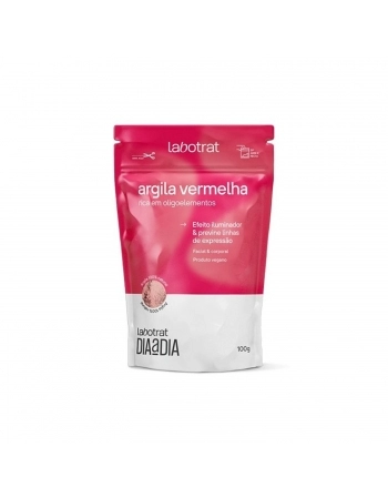 ARGILA PO LABOTRAT 100G DIA/DIA VERMELHA