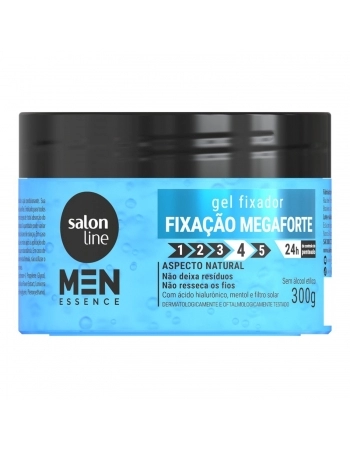 GEL MEN ESSENCE SALON LINE 300G MEGA FORTE
