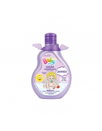 LOÇÃO HIDRATANTE CORPORAL INFANTIL MURIEL 100ML LAVANDA