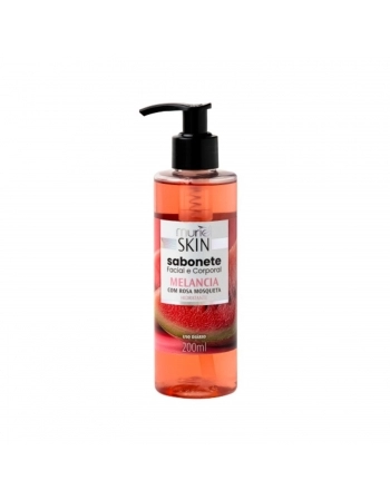 SABONETE LIQUIDO FACIAL/CORPORAL MURIEL SKIN 200ML MELANCIA