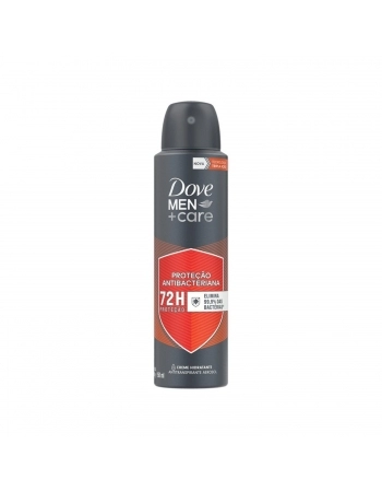 DESODORANTE AEROSOL DOVE MASCULINO 150ML PROTECAO ANTIBACTERIANA