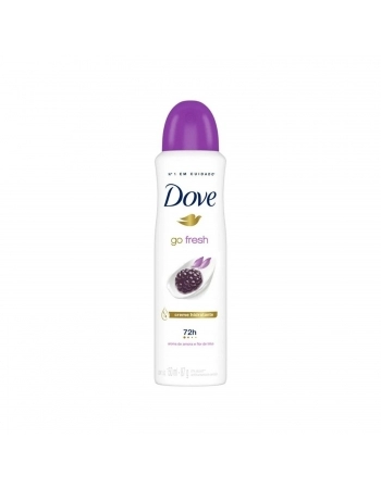 DESODORANTE AEROSOL DOVE FEMININO 150ML GO FRESH AMORA