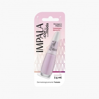 ESMALTE IMPALA A COR D SUA MODA DEVANEIO TRANSPARENTE COM BLISTER 1033