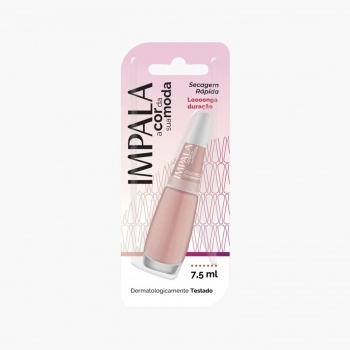 ESMALTE IMPALA A COR DA SUA MODA DISCRETO TRANSPARENTE COM BLISTER 1031