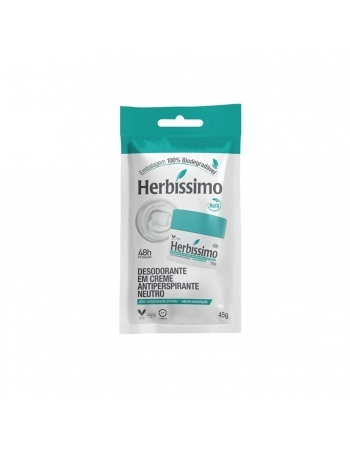 DESODORANTE CREME HERBISSIMO 45G REFIL NEUTRO