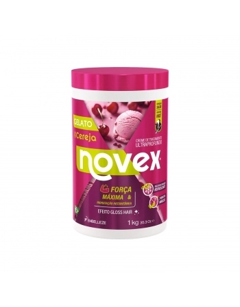 CREME PARA TRATAMENTO NOVEX 1K GELATO DE CEREJA