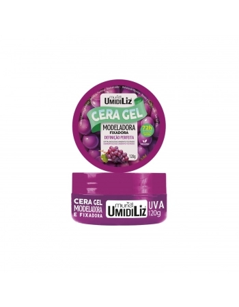 CERA GEL MURIEL 120G UMIDILIZ DEFINICAO PERFEITA UVA