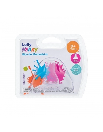 BICO DE MAMADEIRA DE SILICONE REDONDO 0060 BLISTER