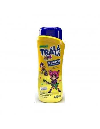 SHAMPOO TRA LA LA 480ML SEM EMBARAÇO + CREME DENTAL GRATIS