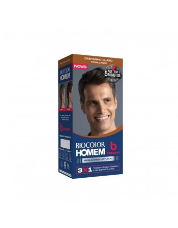 TONALIZANTE BIOCOLOR HOMEM CASTANHO CLARO