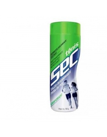 TALCO PARA OS PES TENIS SEC 100G CANFORADO
