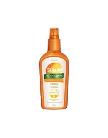 SUN IN PHYTOERVAS 120ML CORPO CLAREADOR E HIDRATANTE