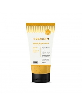 SABONETE LIQUIDO ESFOLIANTE HIDRADERM 180G MARACUJA