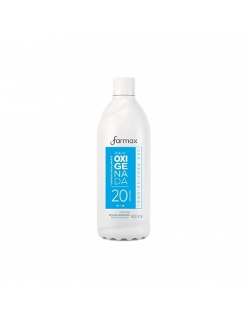 AGUA OXIGENADA FARMAX 20V 900ML DESCOLORANTE