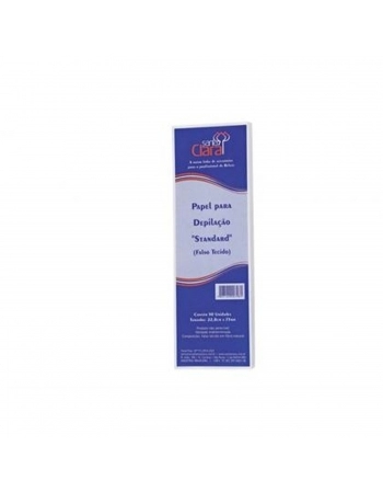 PAPEL PARA DEPILAÇAO SANTA CLARA 50 UNIDADES STANDARD 798