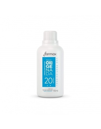 AGUA OXIGENADA FARMAX 20V 90ML DESCOLORANTE