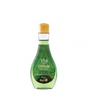 OLEO CAPILAR MURIEL 80ML SEMENTE DE UVA