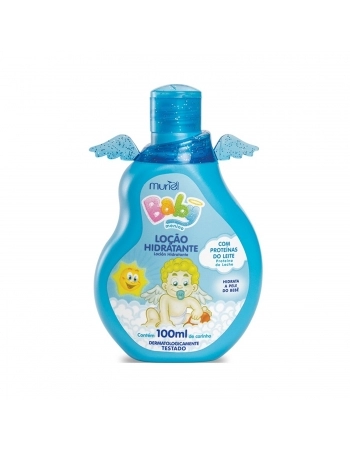 LOÇÃO HIDRATANTE CORPORAL INFANTIL MURIEL 100ML AZUL