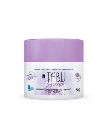 DESODORANTE EM CREME TABU 55G SEGREDOS