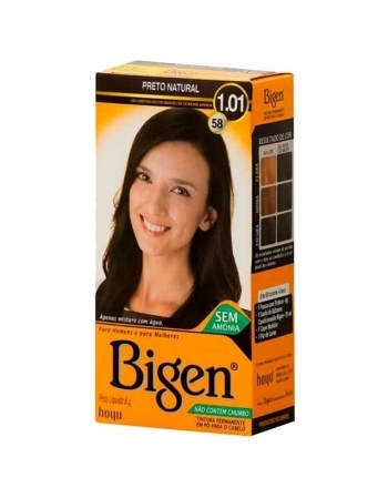 TINTURA BIGEN 58 PRETO NATURAL