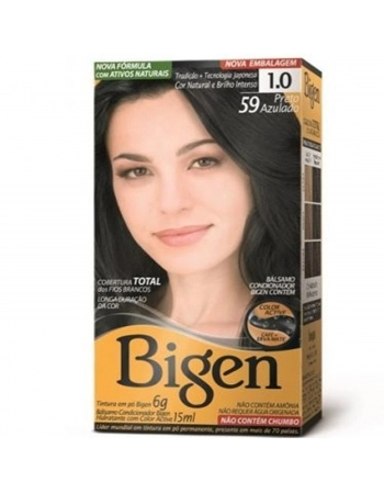 TINTURA BIGEN 59 PRETO AZULADO